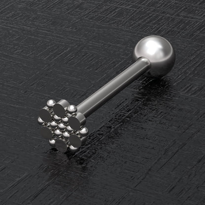 Tongue Bar - TitaniumFashion