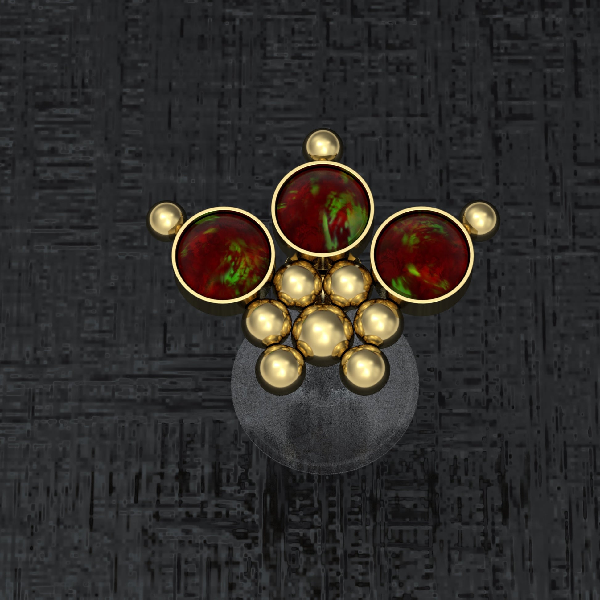 Opal Lip Labret Bioflex - TitaniumFashion