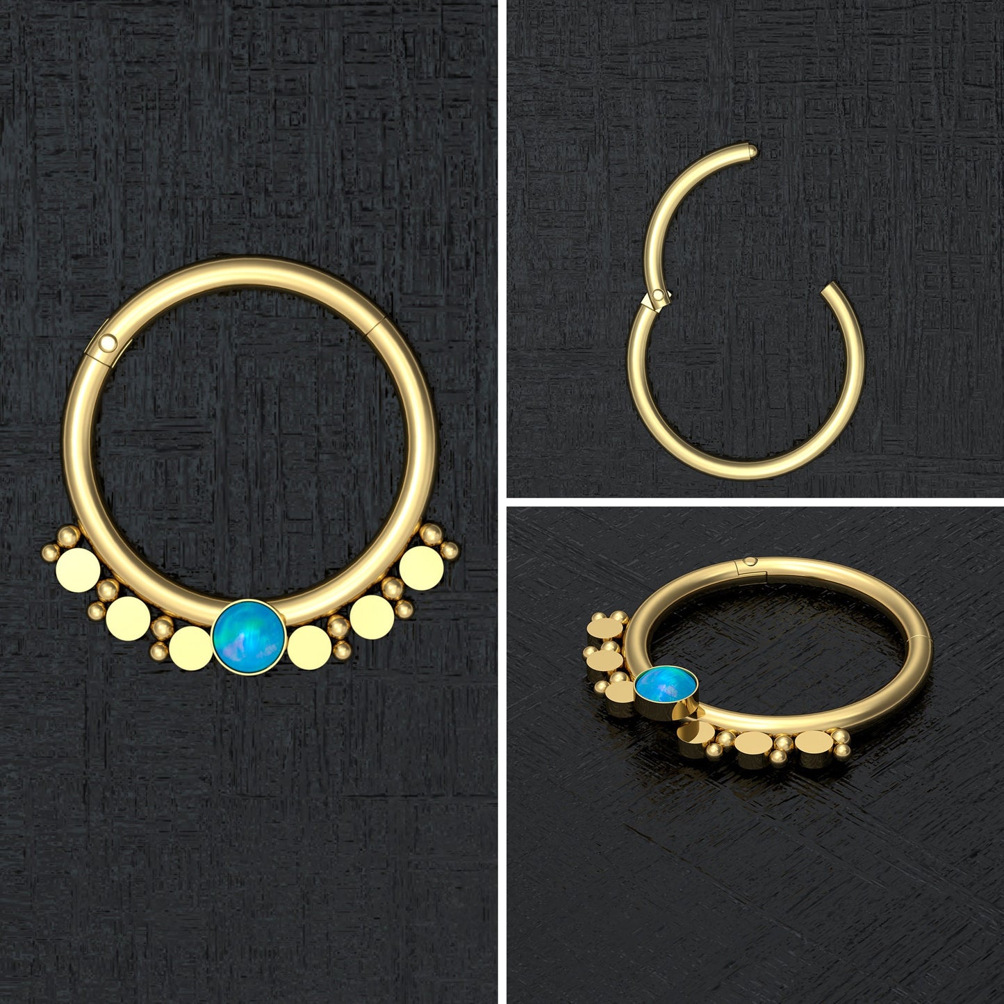 Nipple Ring Hoop Surgical Steel - TitaniumFashion