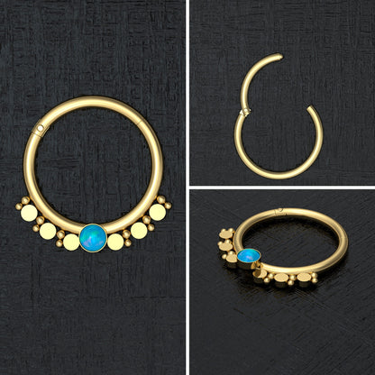 Nipple Ring Hoop Surgical Steel - TitaniumFashion