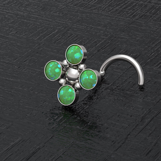 Nose Screw Stud Surgical Steel - TitaniumFashion