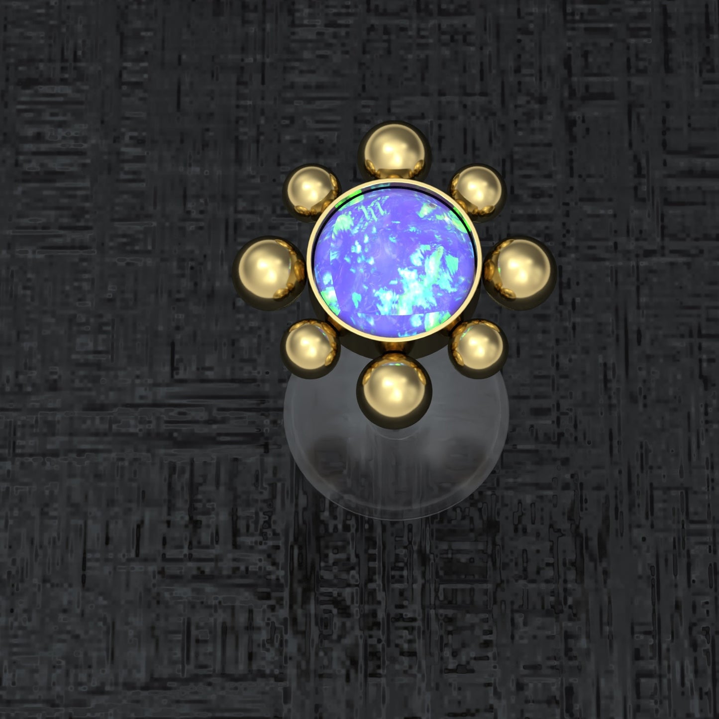 Opal Lip Labret Bioflex - TitaniumFashion