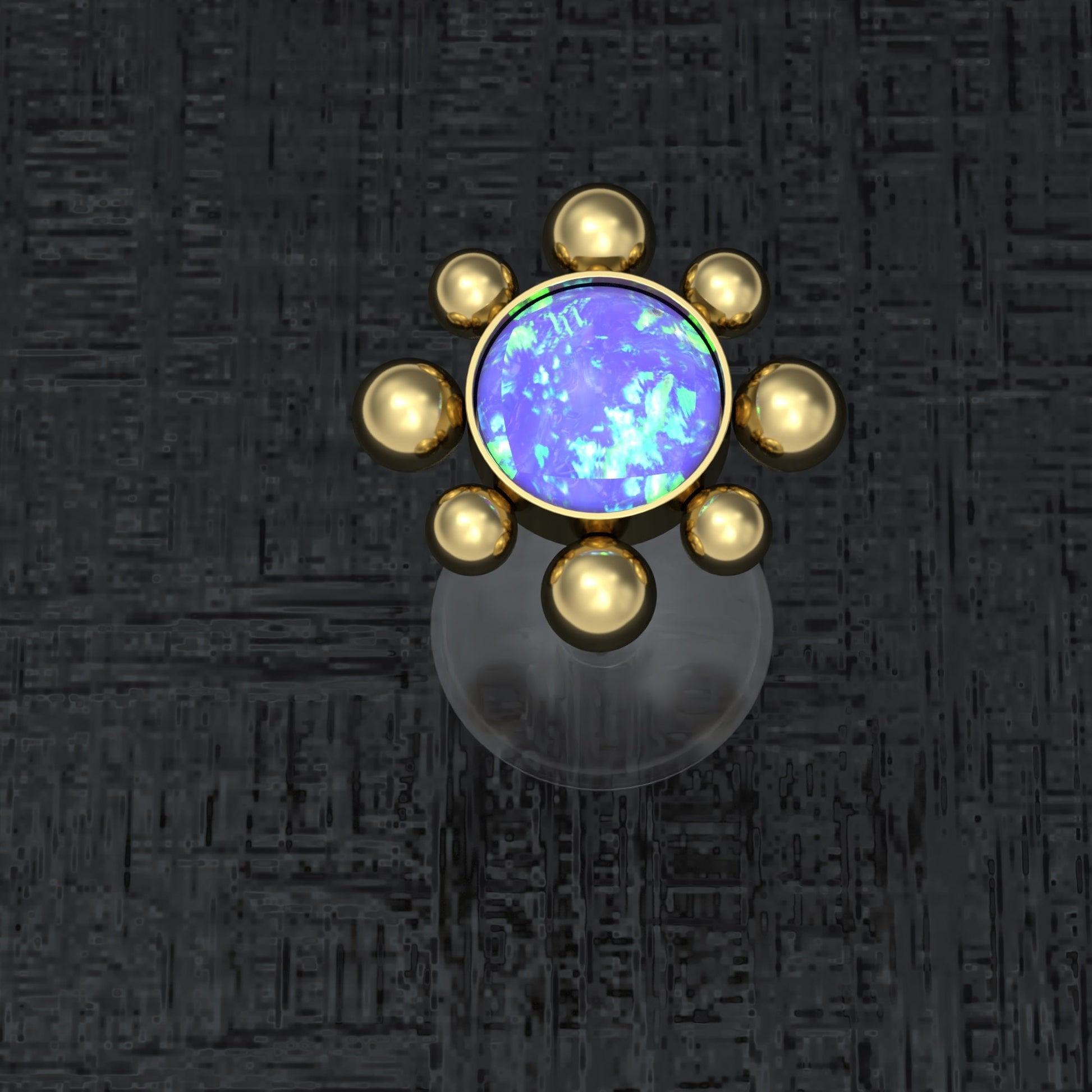 Opal Lip Labret Bioflex - TitaniumFashion