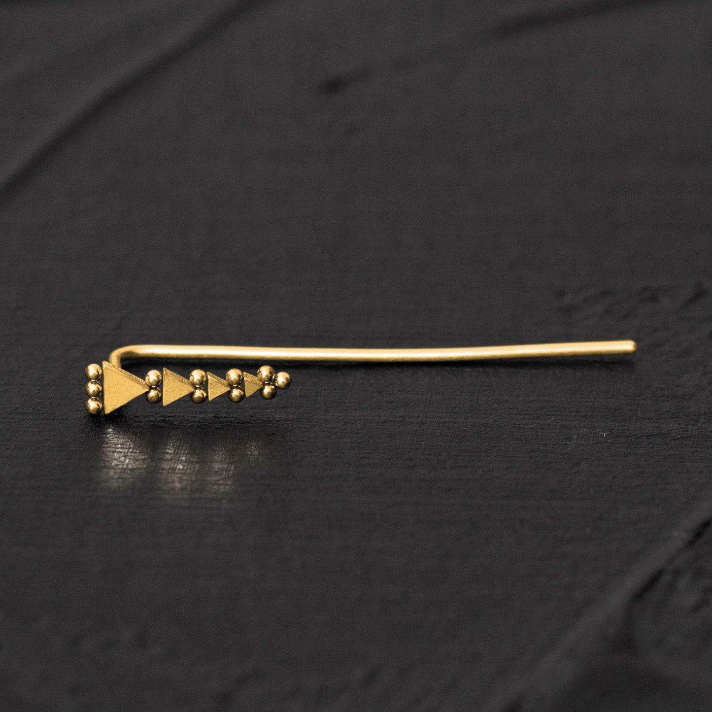 Ear Climber Earrings Surgical Steel - TitaniumFashion