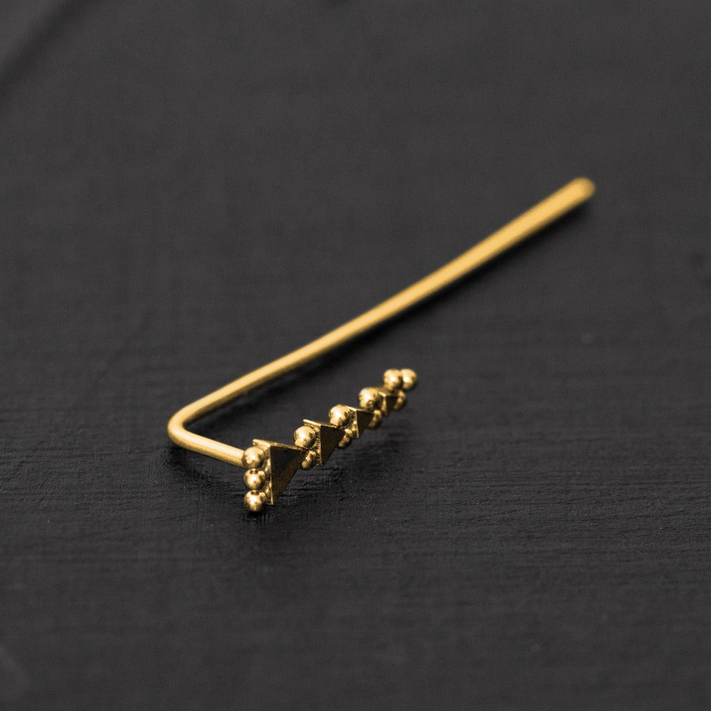 Ear Climber Earrings Surgical Steel - TitaniumFashion