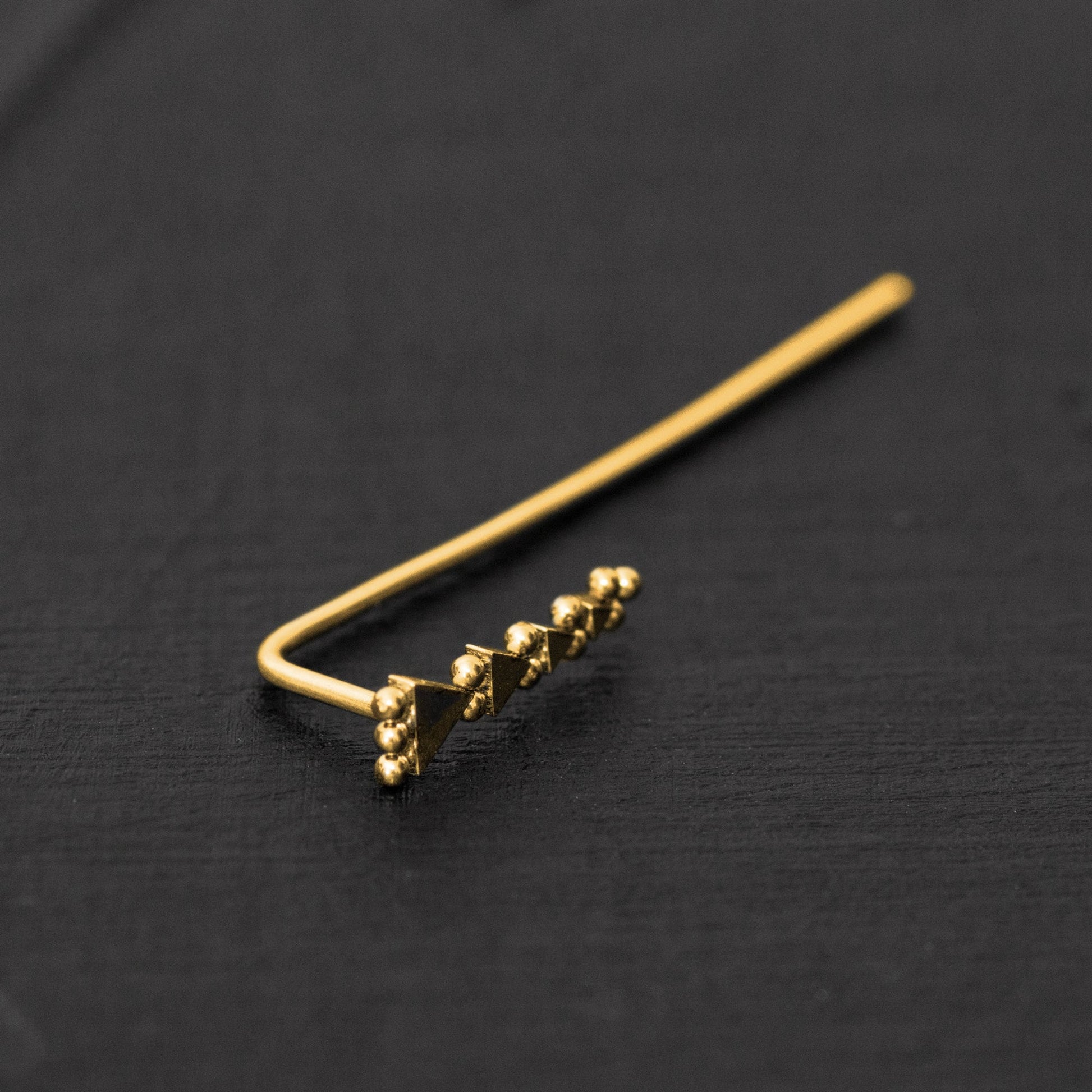 Ear Climber Earrings Surgical Steel - TitaniumFashion