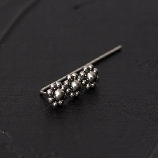 Surgical Steel Ear Crawler Earrings - TitaniumFashion
