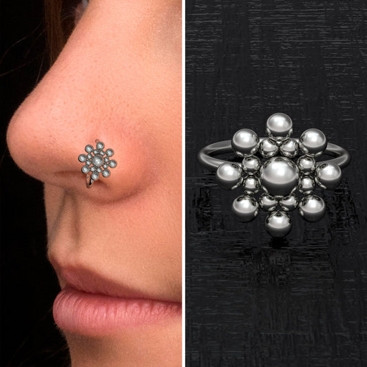 Nose Ring Titanium Implant Grade - TitaniumFashion