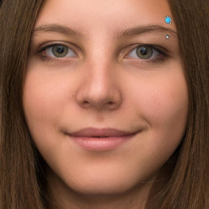 Eyebrow Jewelry Implant Grade Titanium - TitaniumFashion