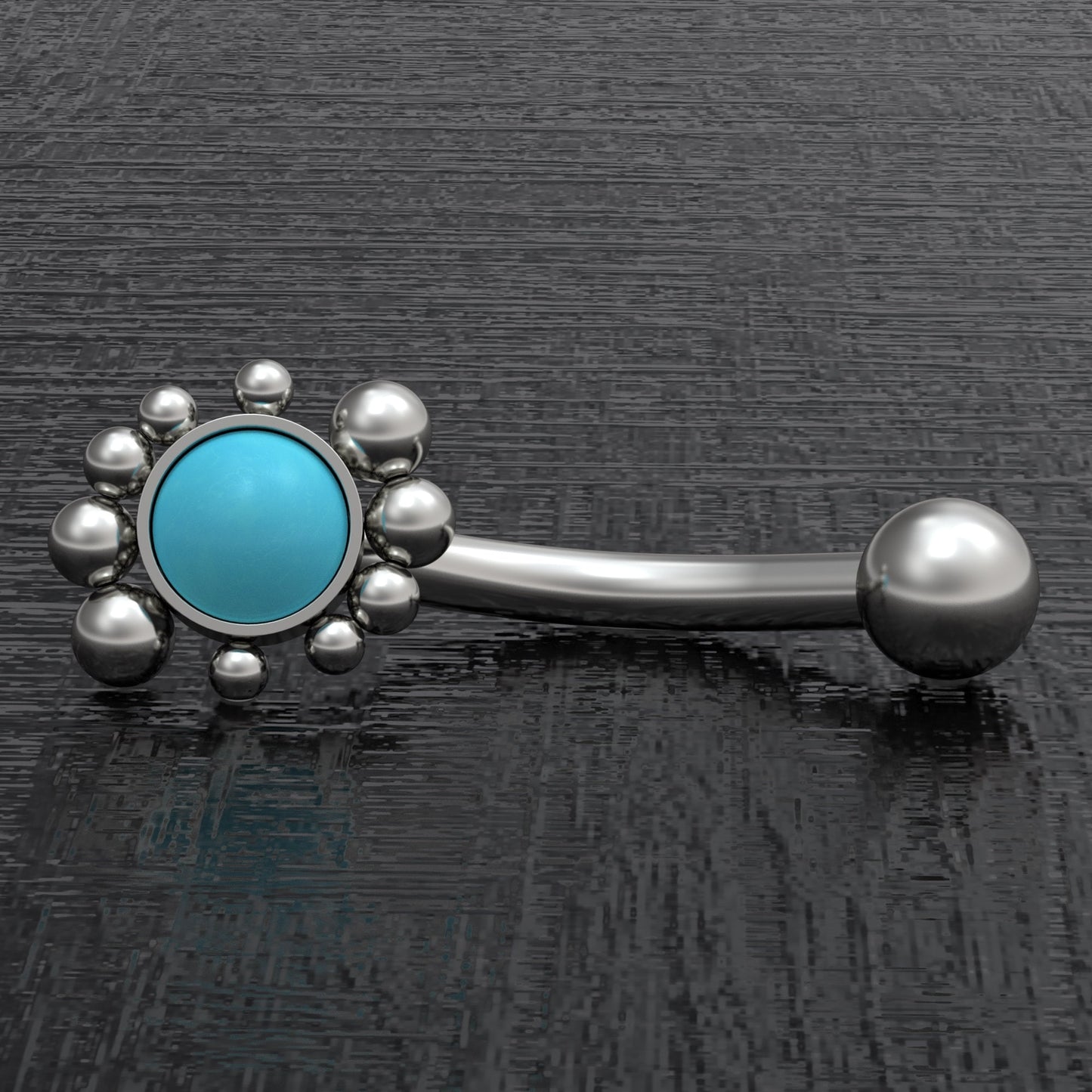 Eyebrow Jewelry Implant Grade Titanium - TitaniumFashion