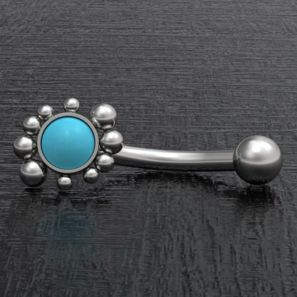 Eyebrow Jewelry Implant Grade Titanium - TitaniumFashion