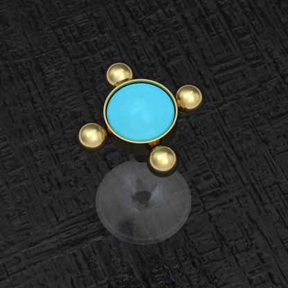 Bioflex Medusa Lip Piercing - TitaniumFashion