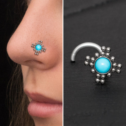 Nose Screw Stud Titanium Implant Grade - TitaniumFashion