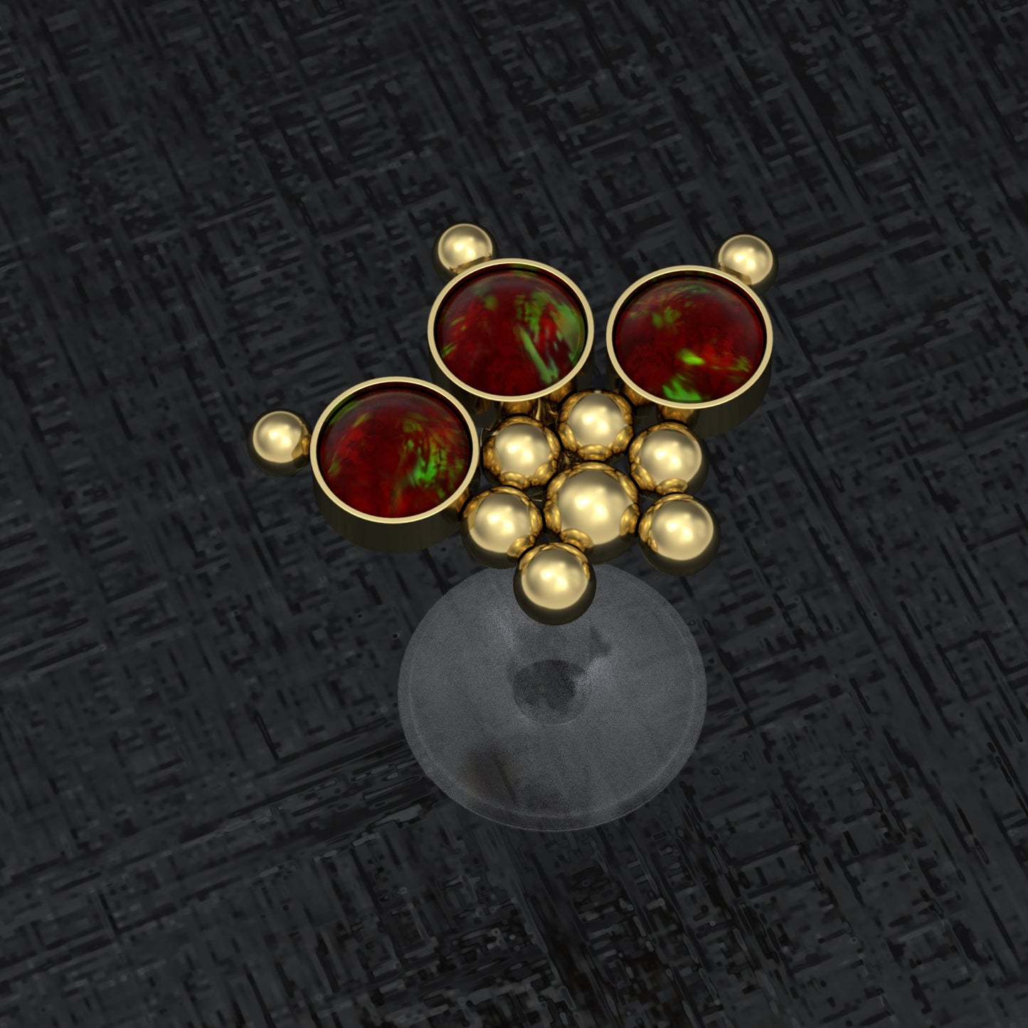 Opal Lip Labret Bioflex - TitaniumFashion