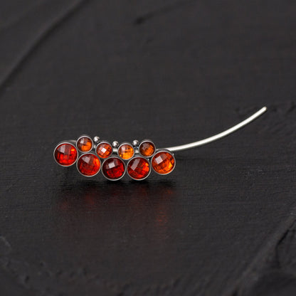 Up The Ear Earrings Surgical Steel - TitaniumFashion