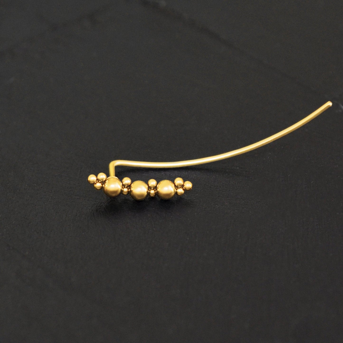 Climbing Ear Cuff Earrings Surgical Steel - TitaniumFashion