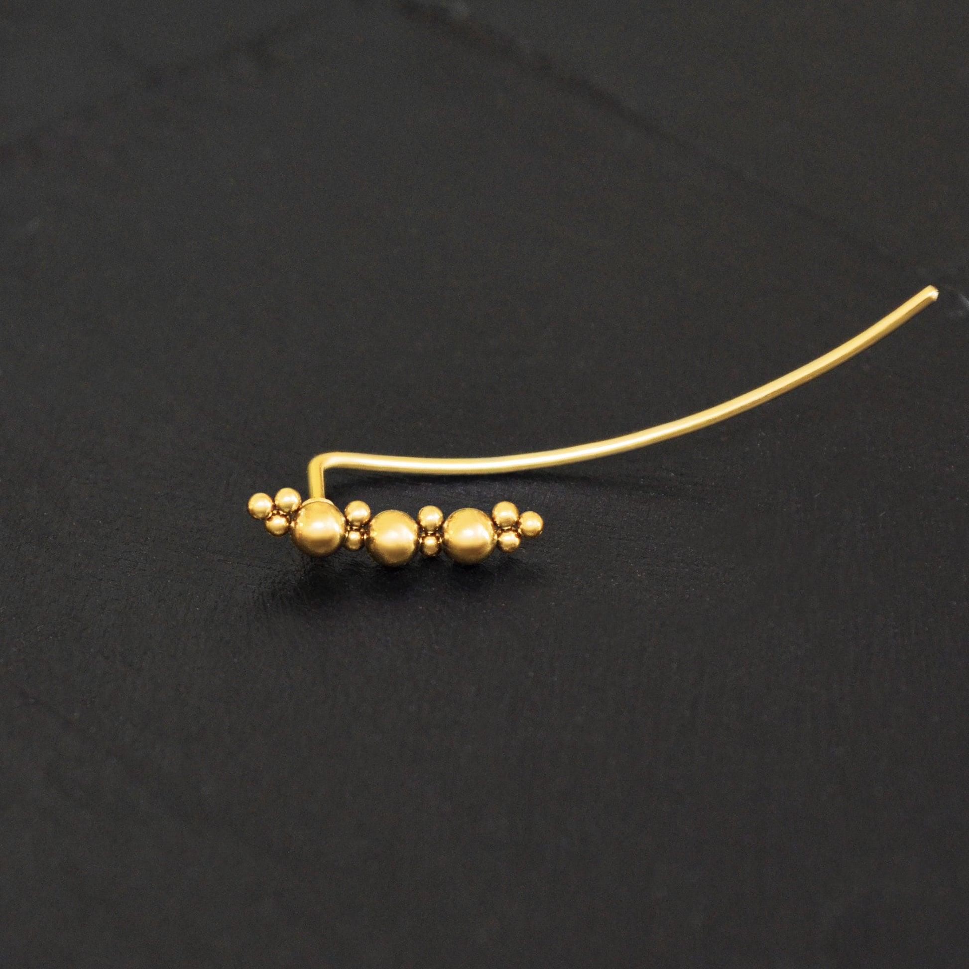 Climbing Ear Cuff Earrings Surgical Steel - TitaniumFashion