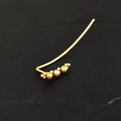 Climbing Ear Cuff Earrings Surgical Steel - TitaniumFashion