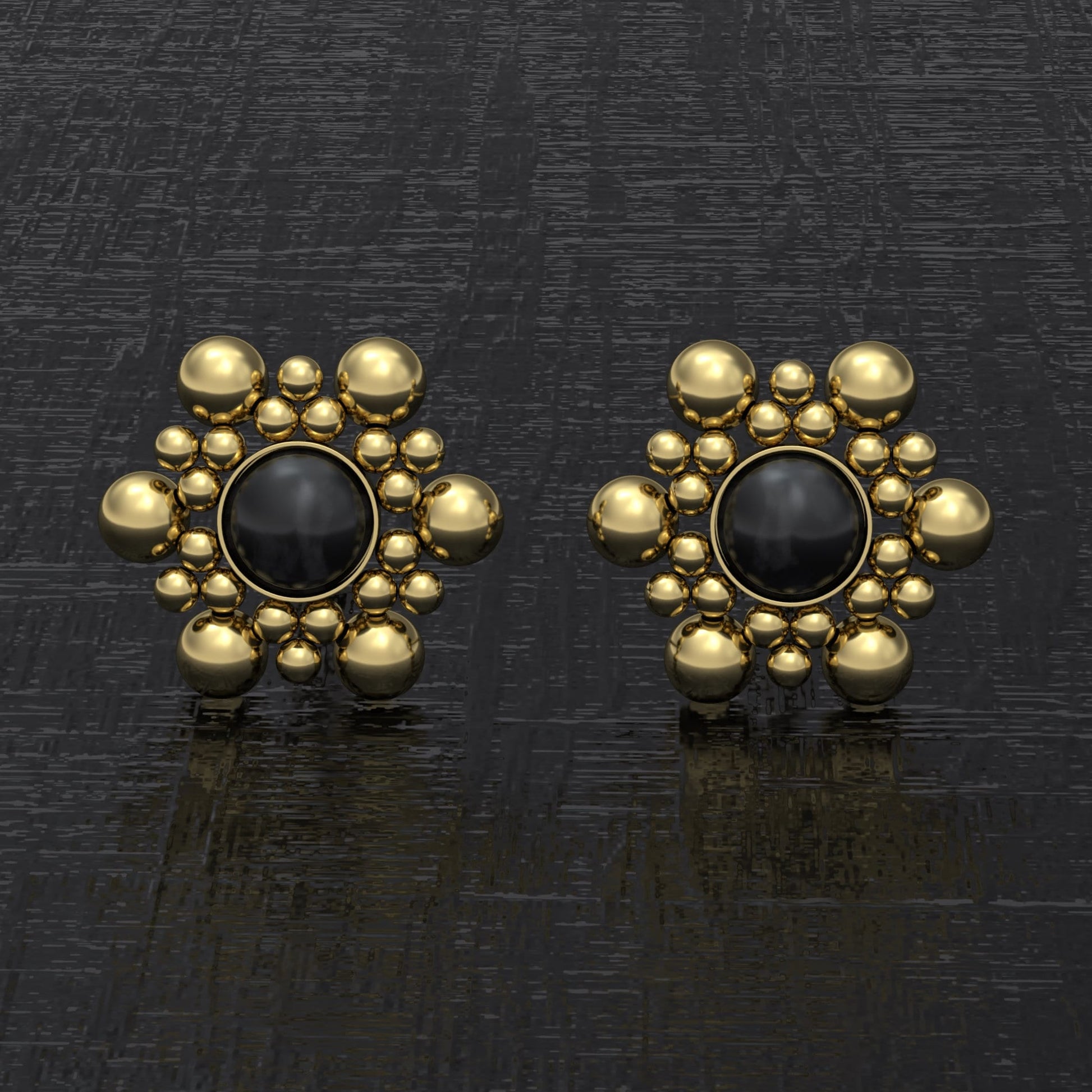 Surgical Steel Tiny Stud Earrings - TitaniumFashion