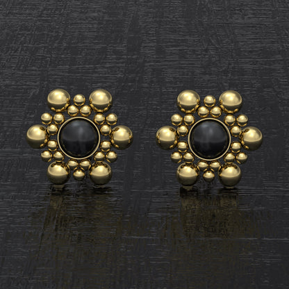 Surgical Steel Tiny Stud Earrings - TitaniumFashion