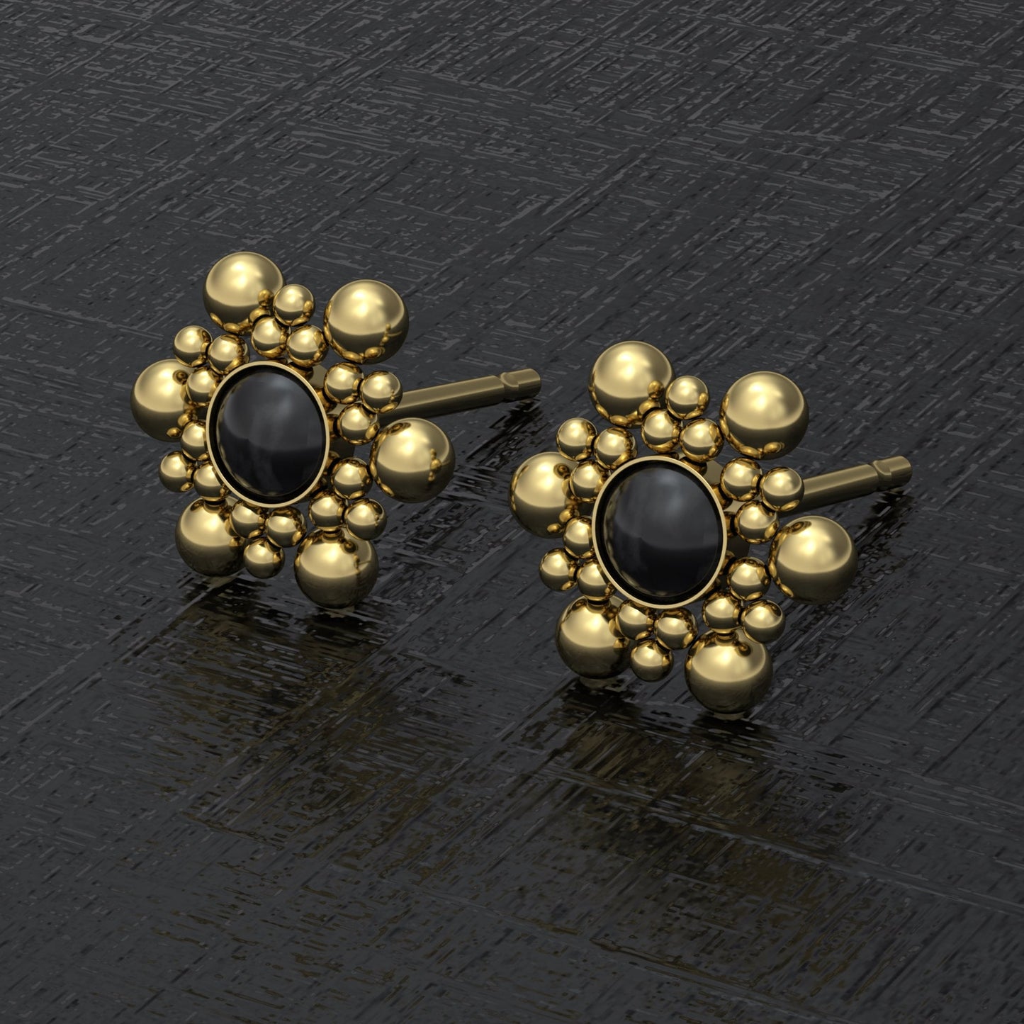 Surgical Steel Tiny Stud Earrings - TitaniumFashion