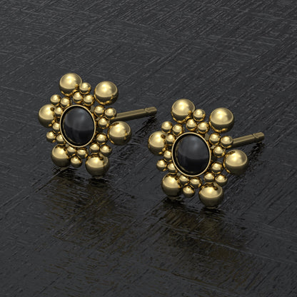 Surgical Steel Tiny Stud Earrings - TitaniumFashion
