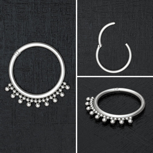 Nipple Ring Titanium Implant Grade - TitaniumFashion