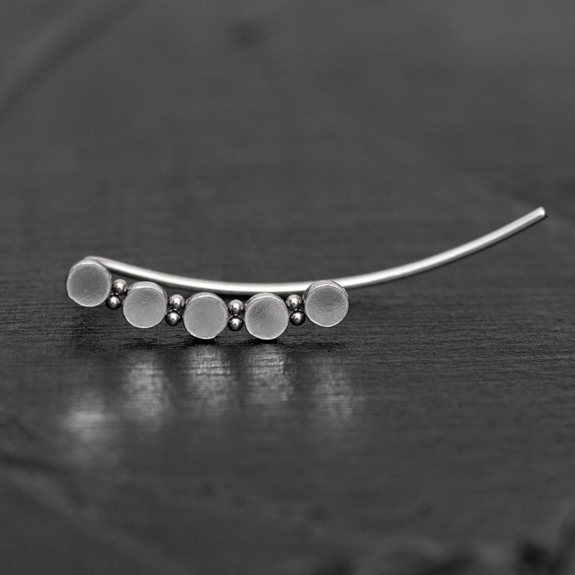 Climbing Ear Cuff Earrings Surgical Steel - TitaniumFashion