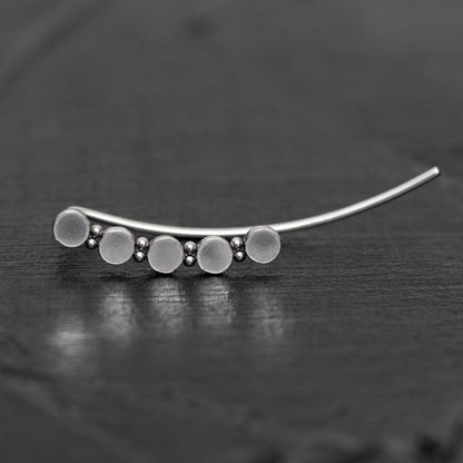 Climbing Ear Cuff Earrings Surgical Steel - TitaniumFashion