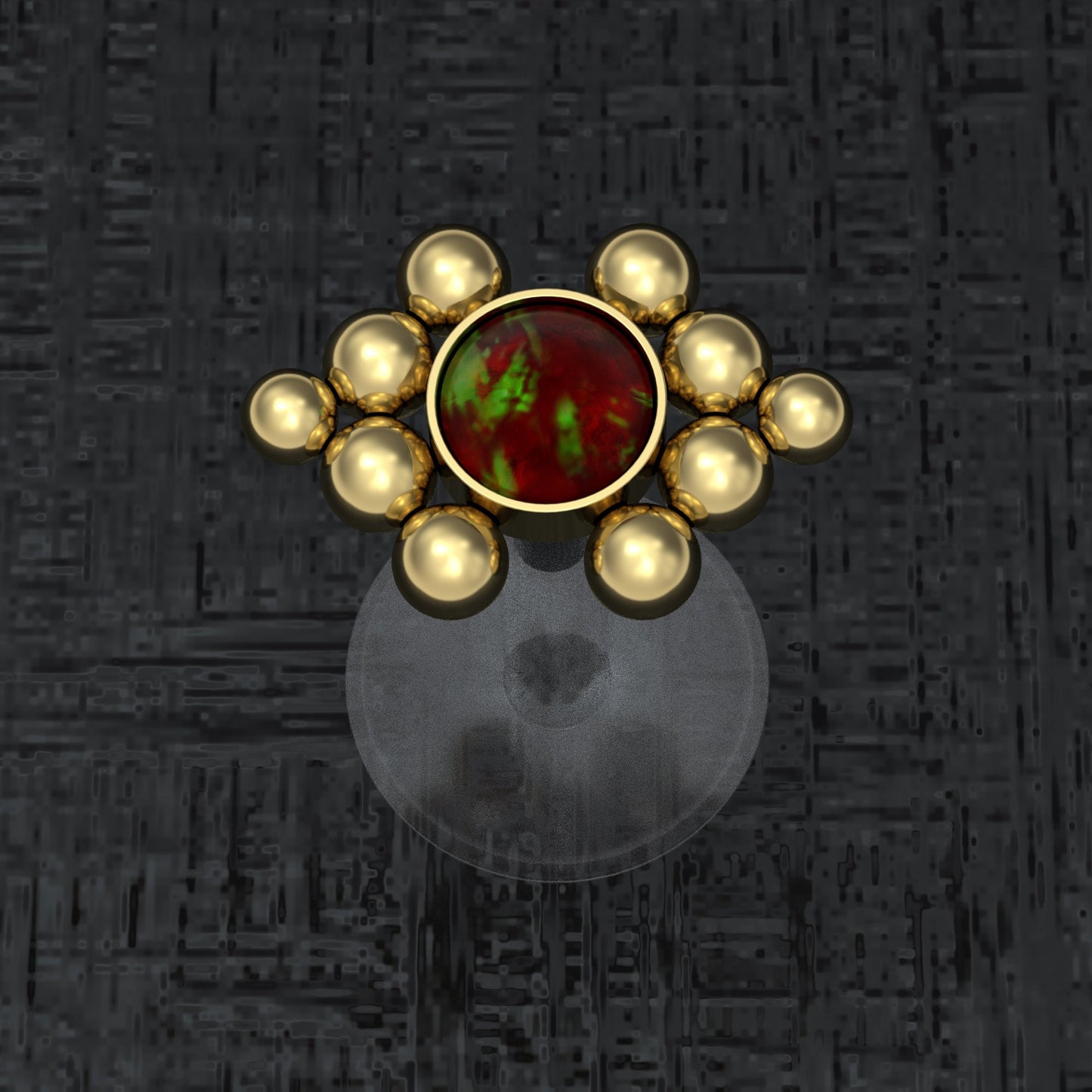 Opal Lip Labret - TitaniumFashion