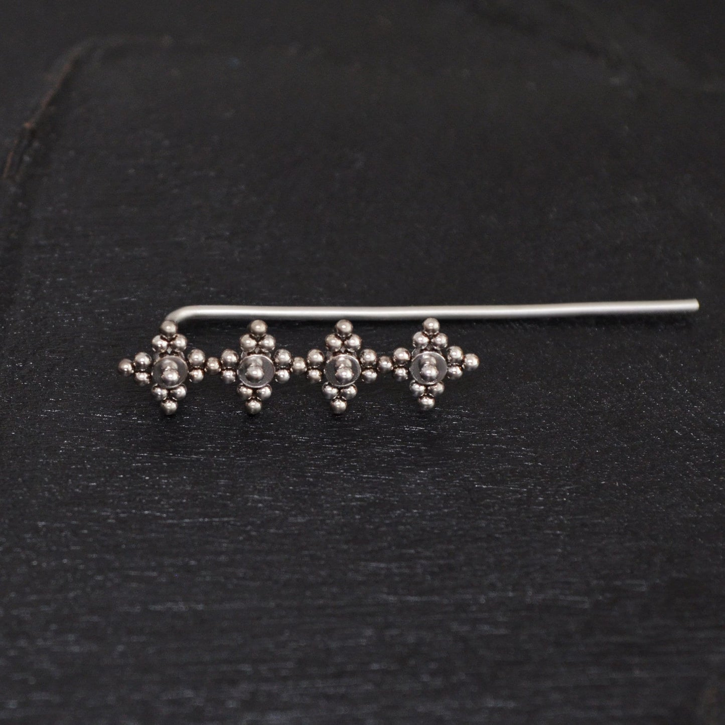 Surgical Steel Ear Crawler Earrings - TitaniumFashion