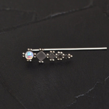 Surgical Steel Ear Crawler Earrings - TitaniumFashion