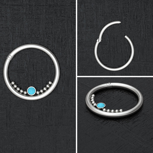 Nipple Ring Hoop Titanium - TitaniumFashion