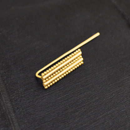 Climbing Earrings Surgical Steel - TitaniumFashion