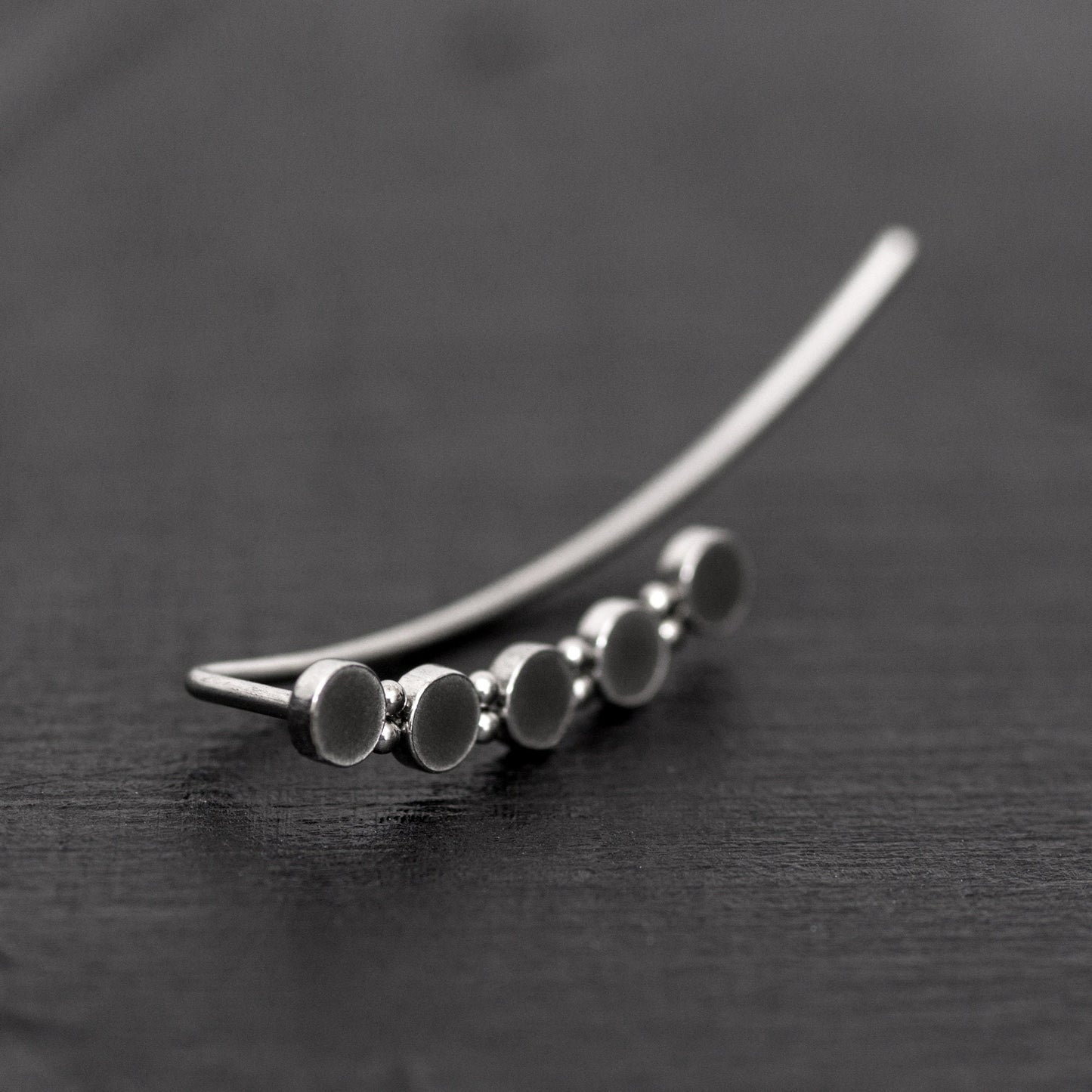 Climbing Ear Cuff Earrings Surgical Steel - TitaniumFashion