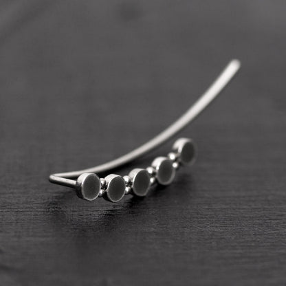 Climbing Ear Cuff Earrings Surgical Steel - TitaniumFashion
