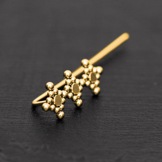 Surgical Steel Ear Crawler Earrings - TitaniumFashion