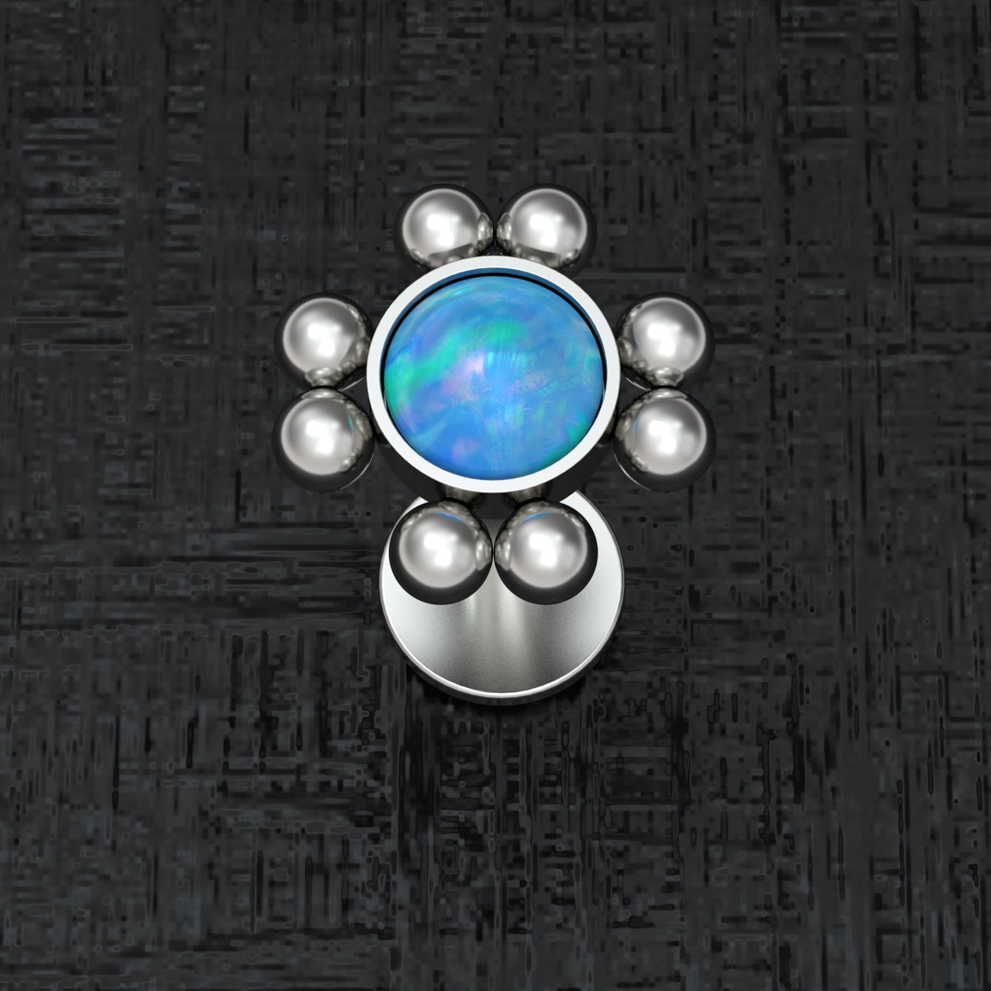 Opal Lip Labret Titanium - TitaniumFashion