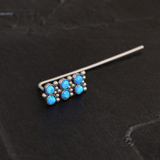 Up The Ear Earrings Surgical Steel - TitaniumFashion