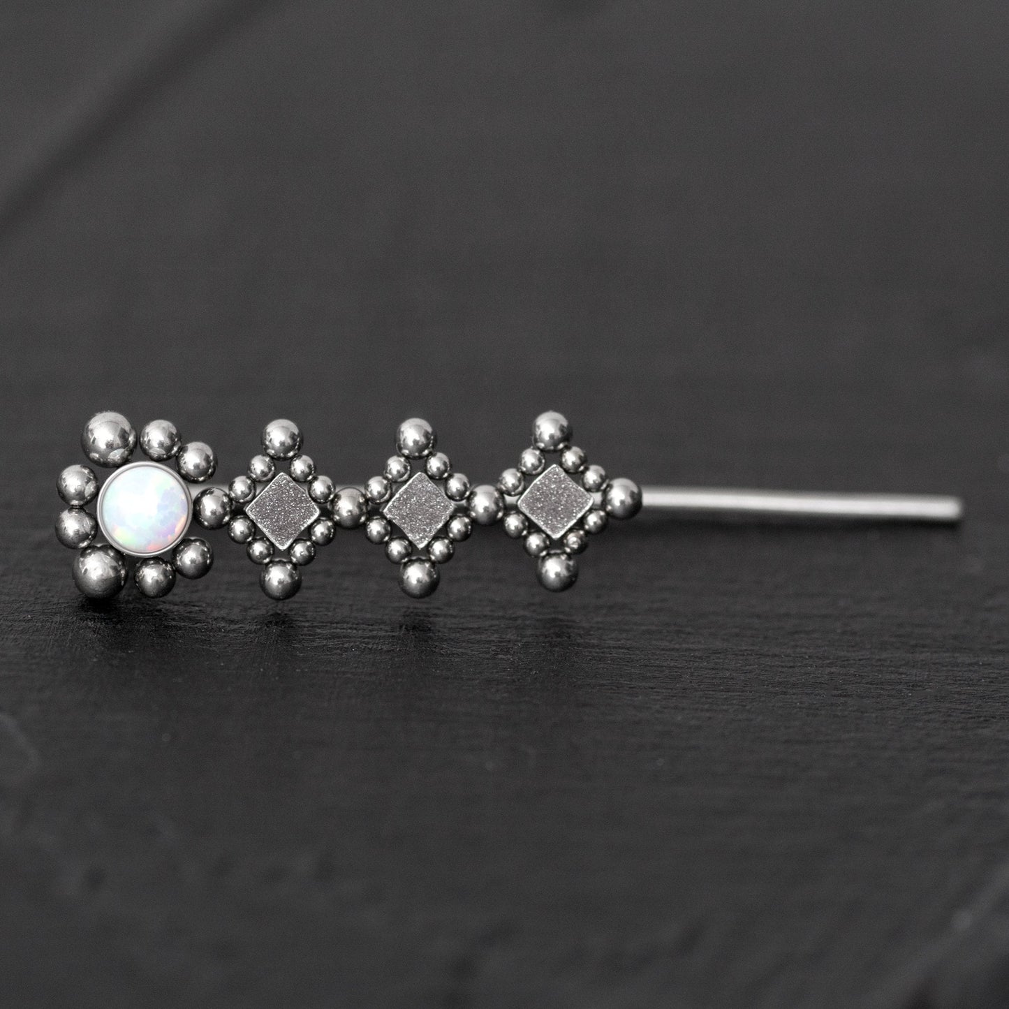 Climbing Earrings Surgical Steel - TitaniumFashion