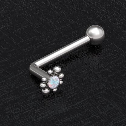 Surgical Steel Christina Piercing 14g - TitaniumFashion