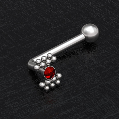 Surgical Steel VCH Piercing Jewelry CZ - TitaniumFashion