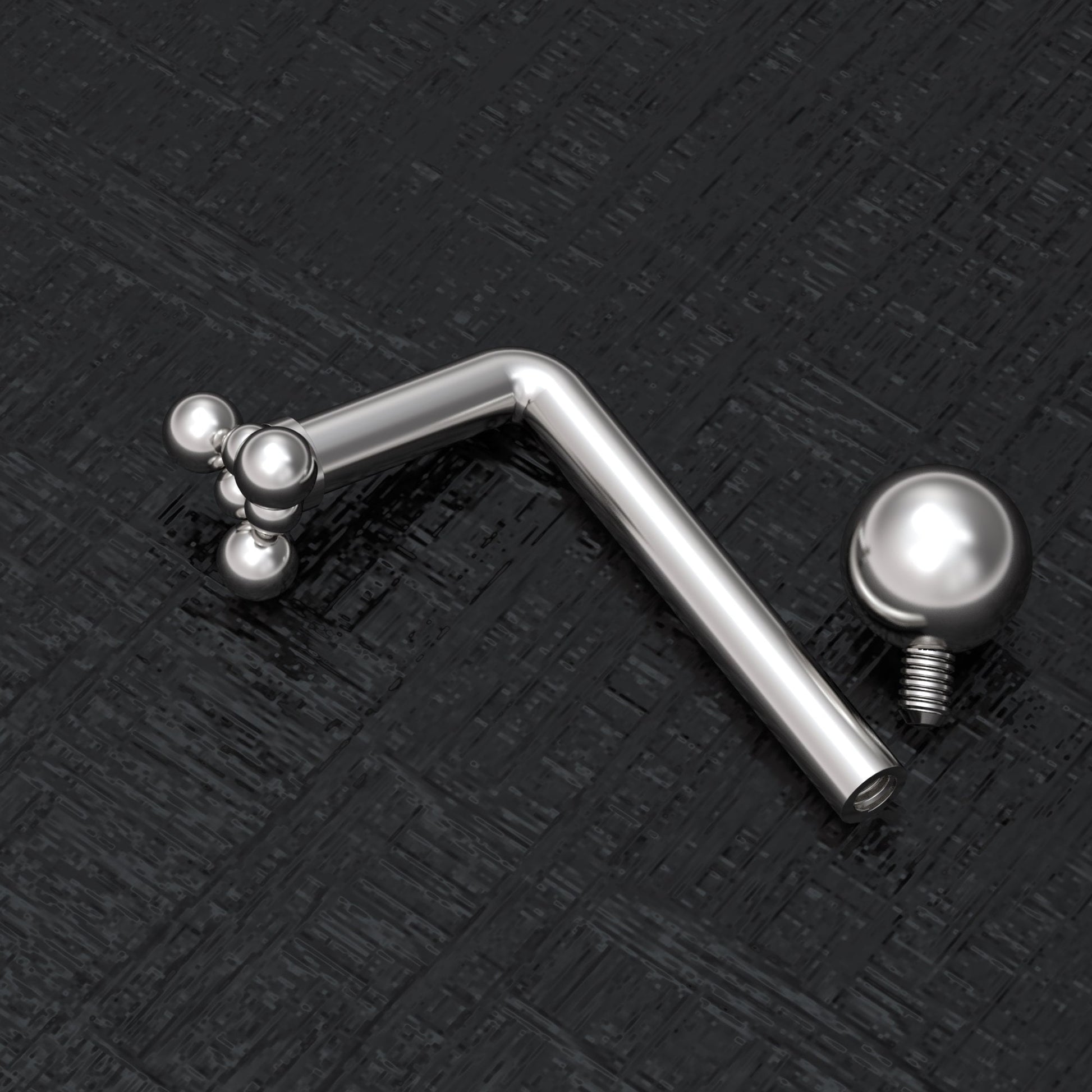 VCH Jewelry 14g Surgical Steel - TitaniumFashion