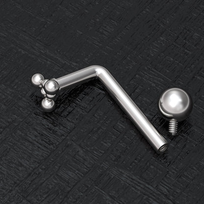 VCH Jewelry 14g Surgical Steel - TitaniumFashion