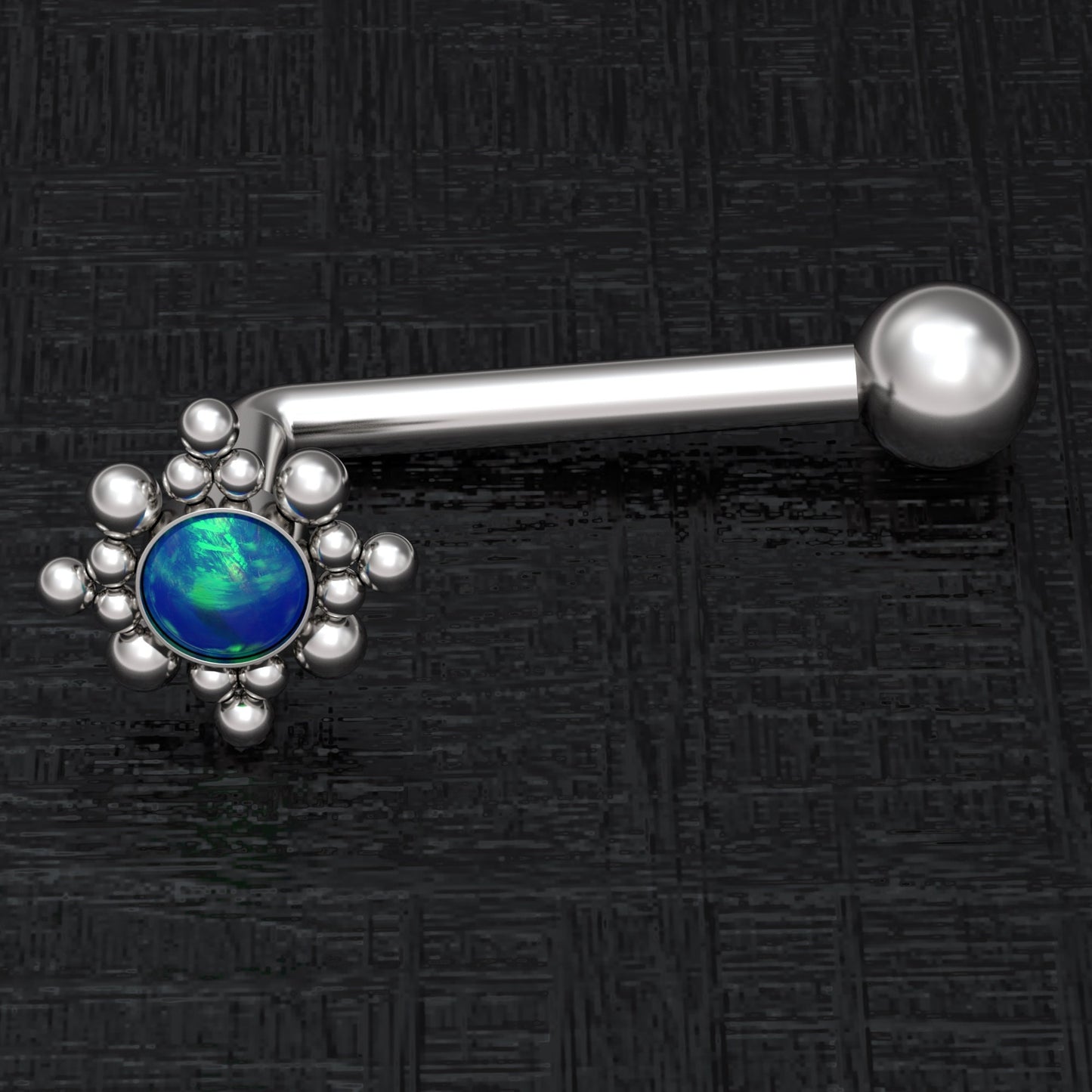 Vertical Hood Jewelry Surgical Steel - TitaniumFashion