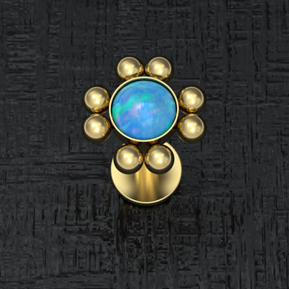 Opal Lip Labret - TitaniumFashion