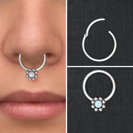 Septum Ring Surgical Steel - TitaniumFashion
