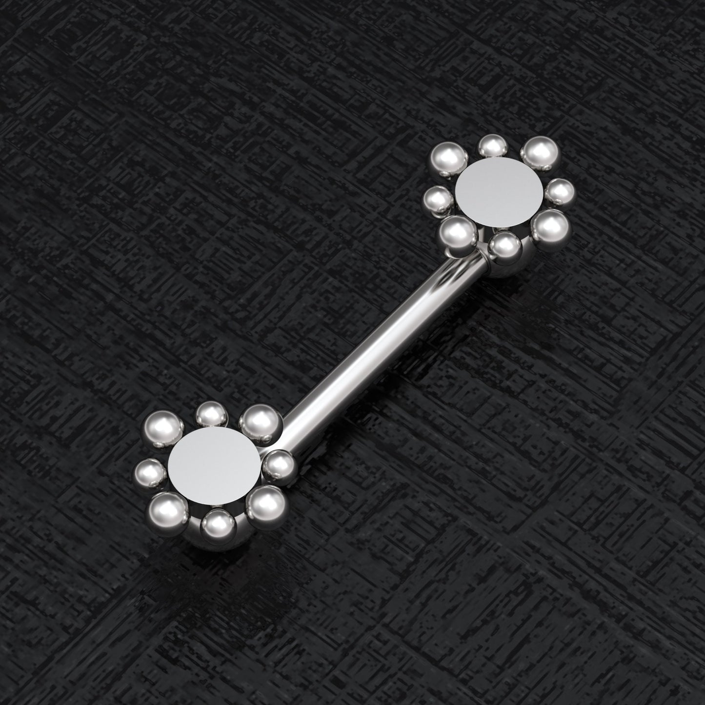 Nipple Ring Barbell - TitaniumFashion
