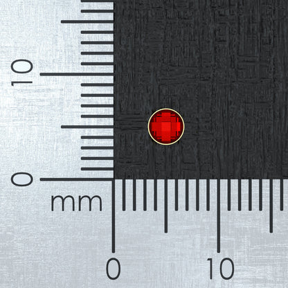 Surgical Steel Dermal Piercing CZ - TitaniumFashion