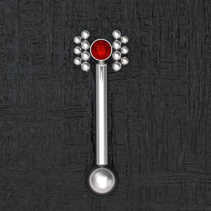 Surgical Steel VCH Piercing Jewelry CZ - TitaniumFashion